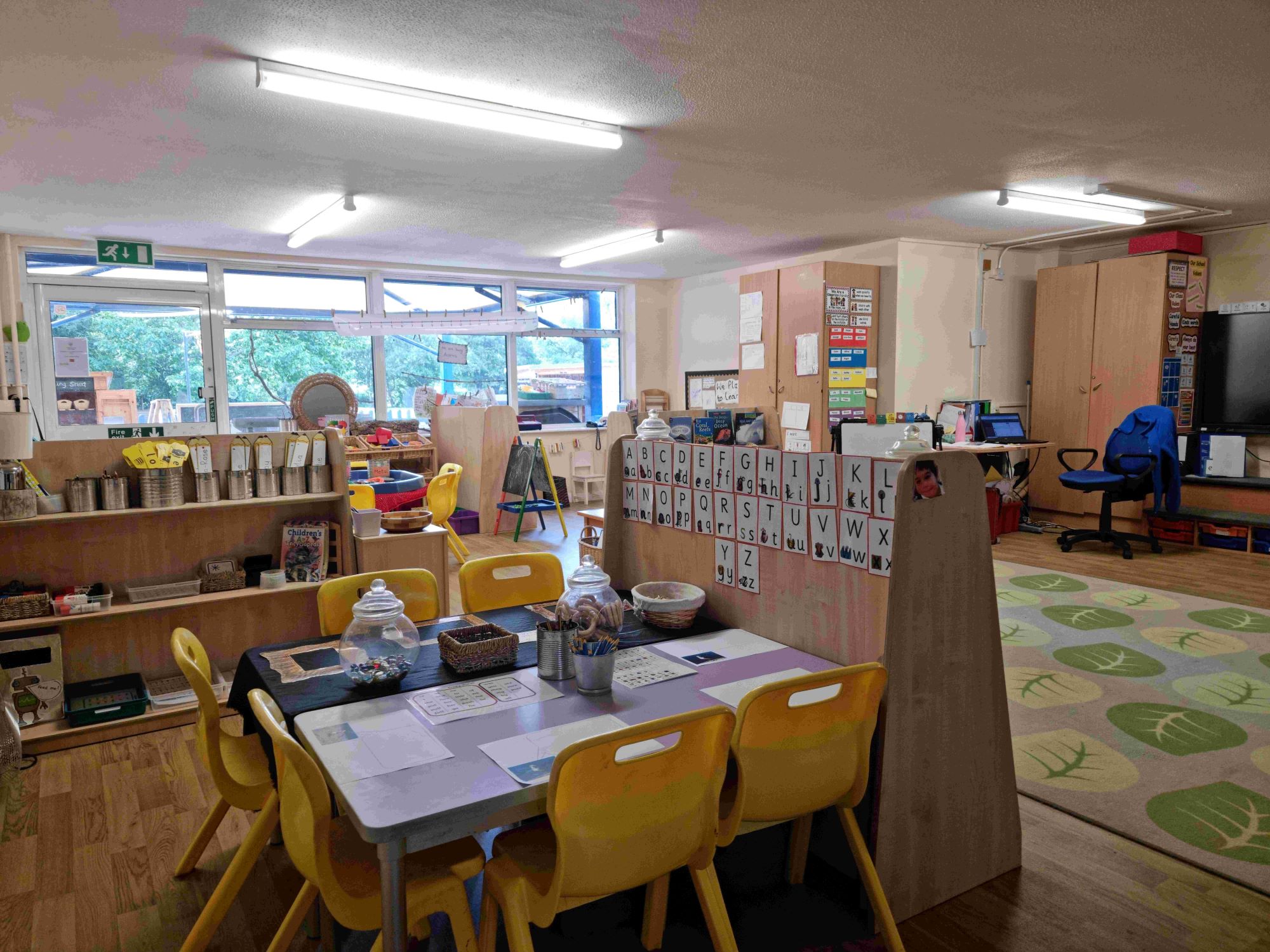 Reception Classroom at Lower Halstow School