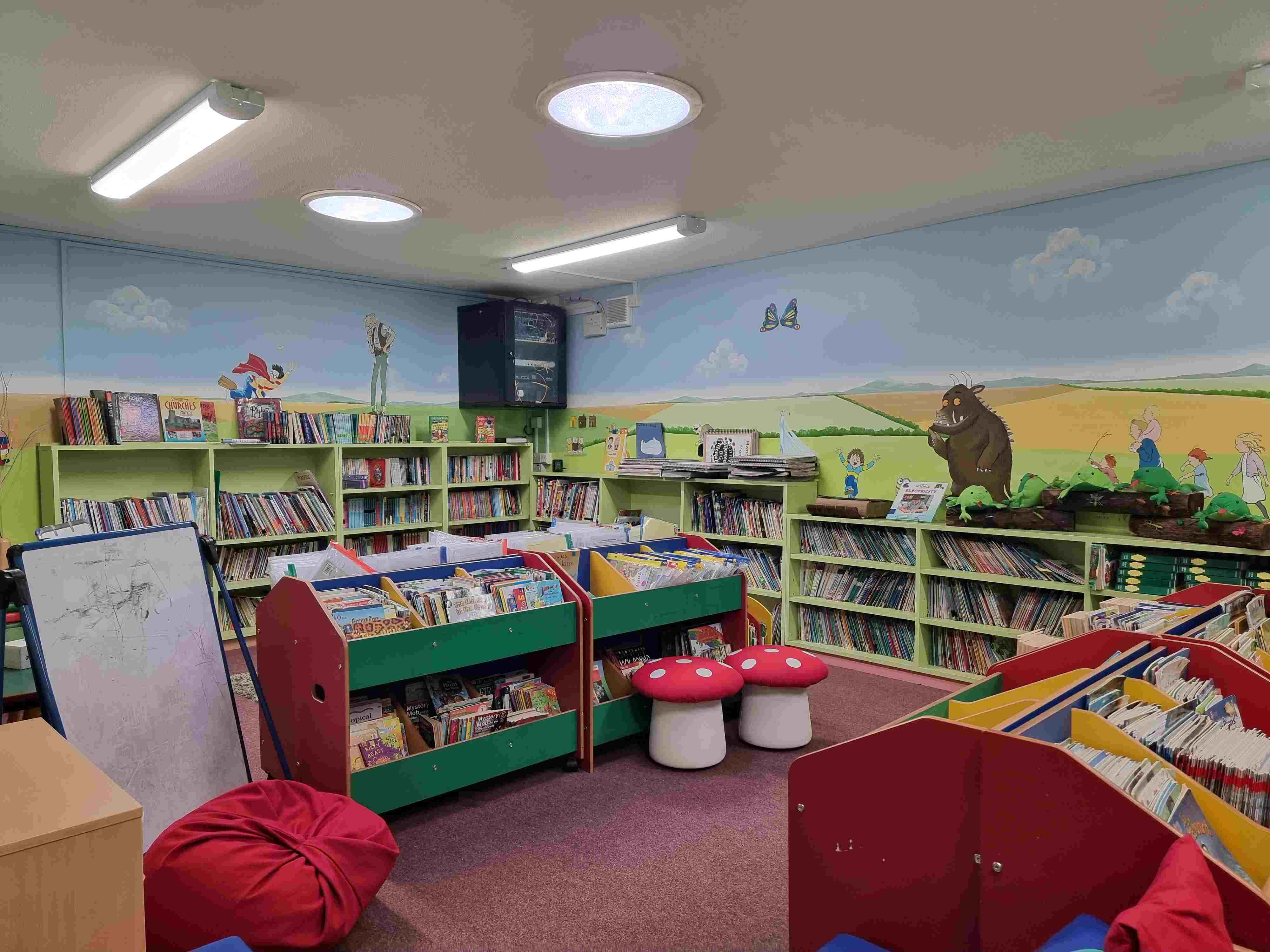 Library at Lower Halstow School