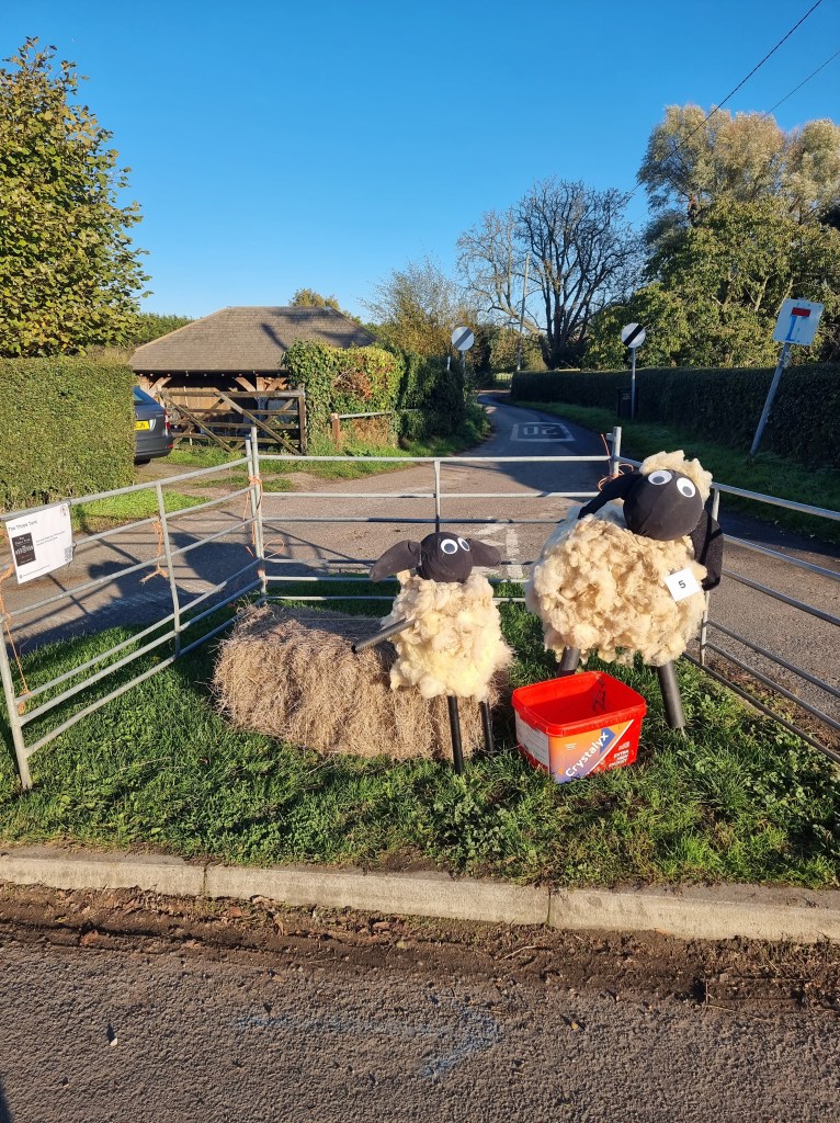 Shaun the Sheep Scarecrow